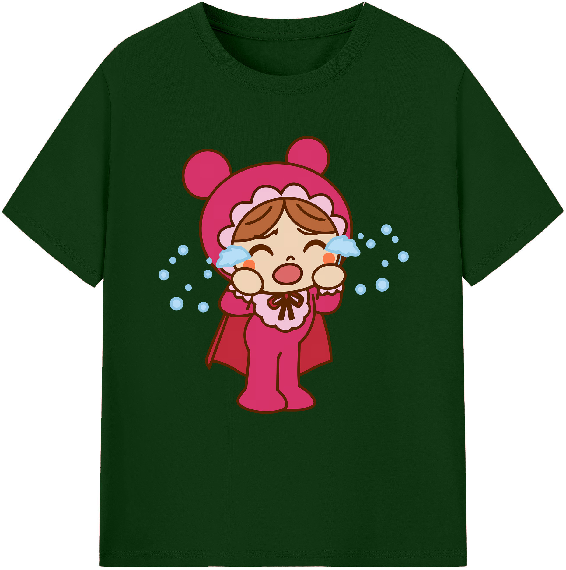 （画像用） アンパンマン Anpanman 綿100％半袖Tシャツ（フロントプリント）